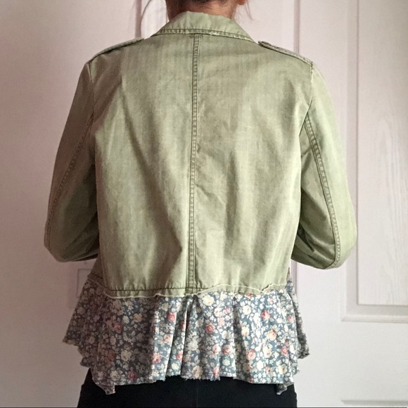 Free People Sergeant Ruffle Jacket - Picture 4 of 10